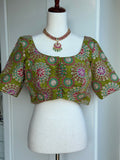 Printed Embroidery Blouse | Saree readymade blouses in USA