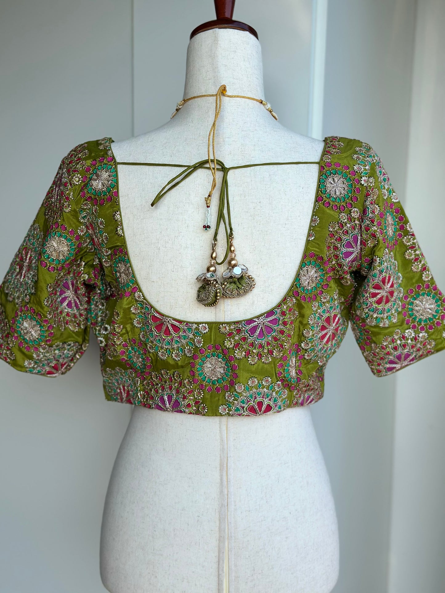 Printed Embroidery Blouse | Saree readymade blouses in USA