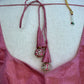 Baby Pink tissue Raw Silk Blouse | Saree blouses in USA | Boutique blouses