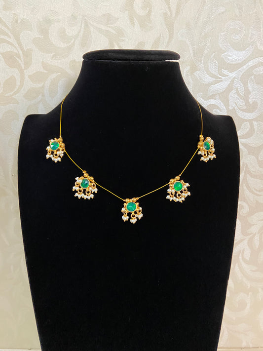 Invisible Jadau Kundan Necklace