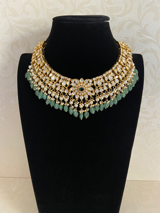 Polki Kundan Necklace Set | Latest Indian Jewelry In USA