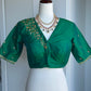 Pure Silk Embroidery Blouse |  Readymade Blouses in USA