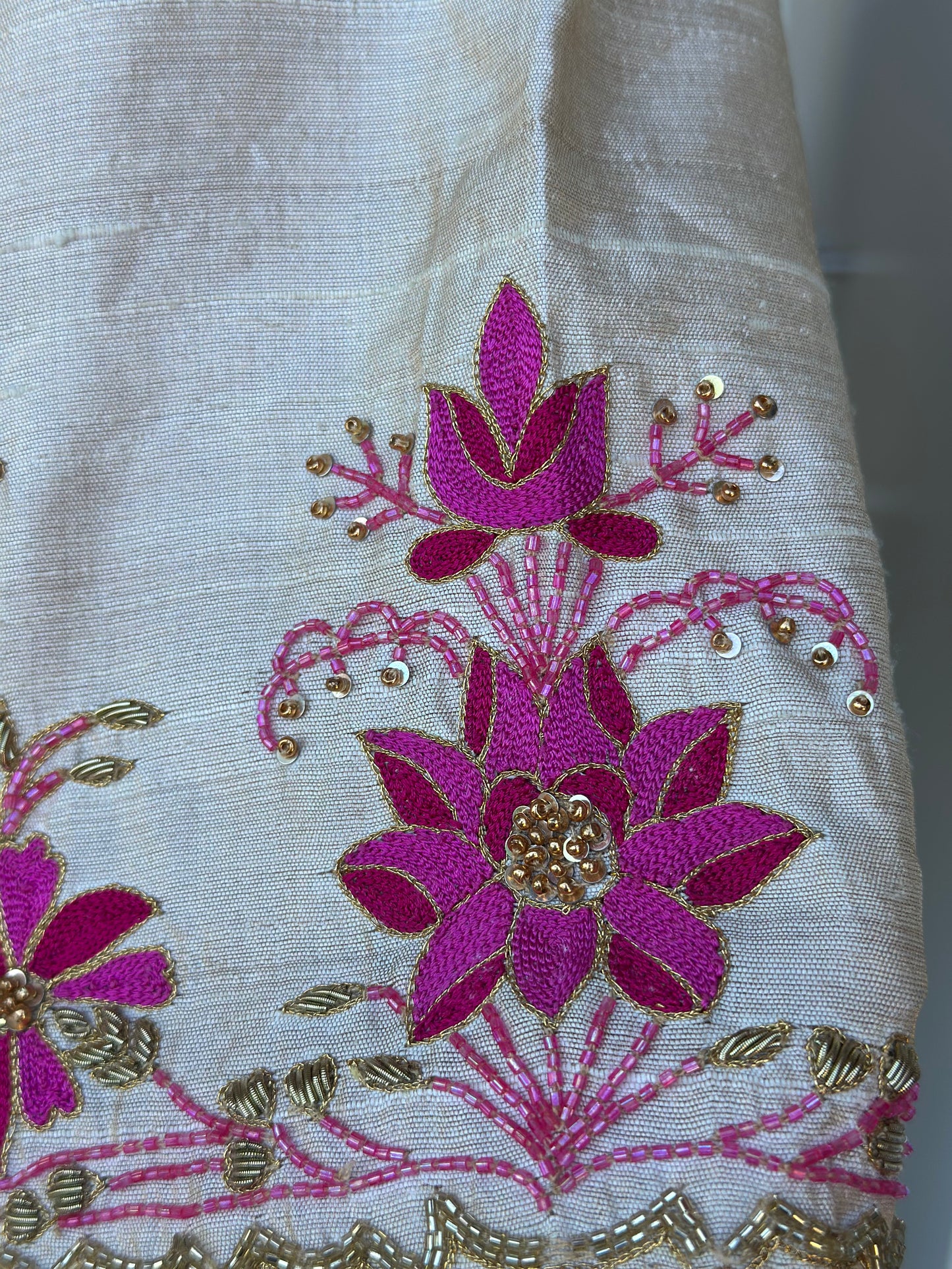 Raw Silk Embroidery Blouse | Readymade Blouses in USA | Custom Blouse