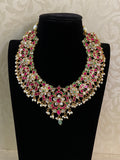 Jadau Kundan grand Necklace | Indian Jewelry In USA