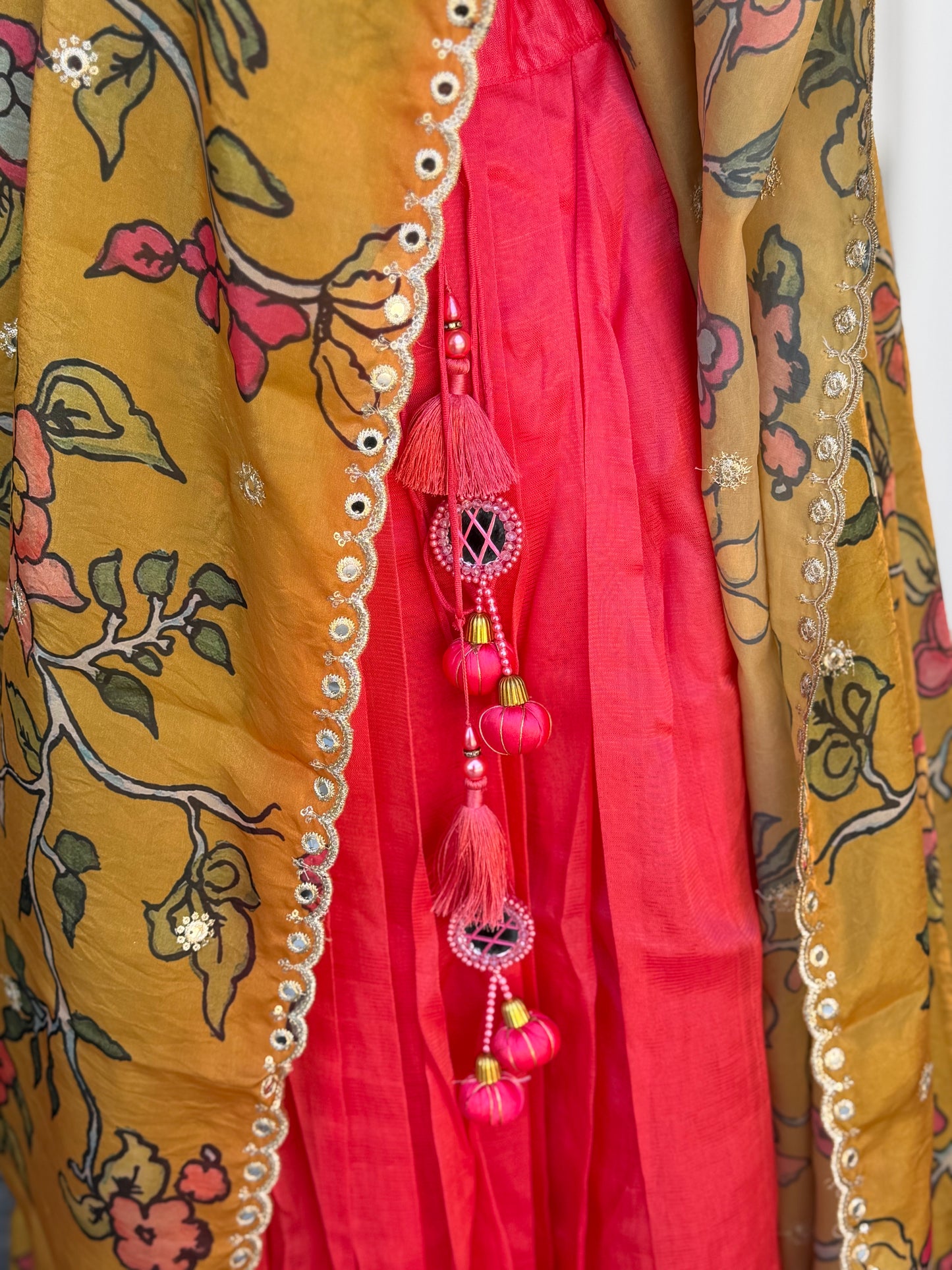 Teens Mangalagiri Handloom Lehanga | Traditional Langa voni | Ethnic Wear