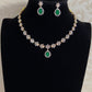 AD Emerald Necklace Set | Latest Indian Jewelry In USA