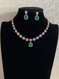 AD Emerald Necklace Set | Latest Indian Jewelry In USA