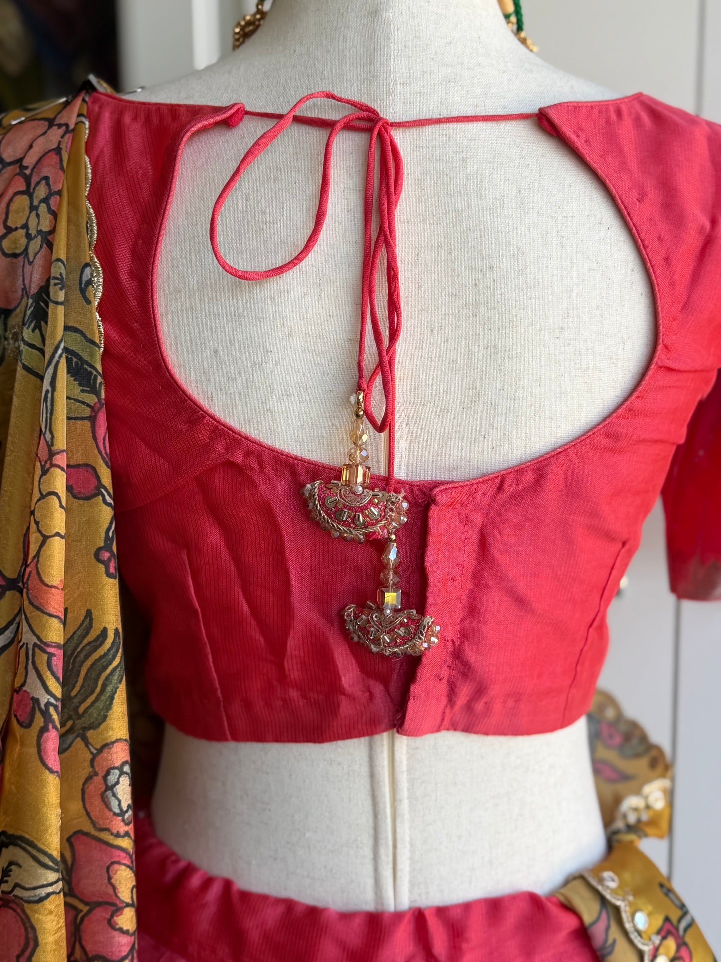 Teens Mangalagiri Handloom Lehanga | Traditional Langa voni | Ethnic Wear