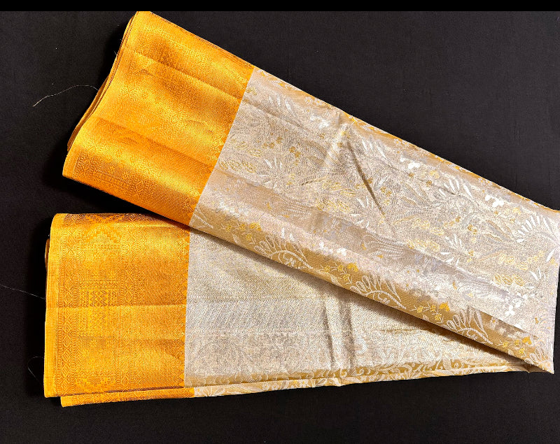 Pure Kanjivaram Pattu Saree /Indian Traditional Saree /Bridal Saree