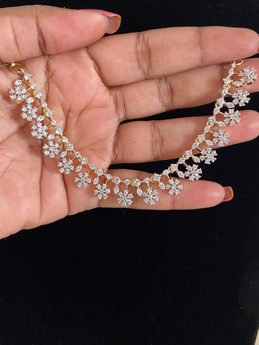 AD Champaswaralu | Indian Ear Chains | Hair accessories