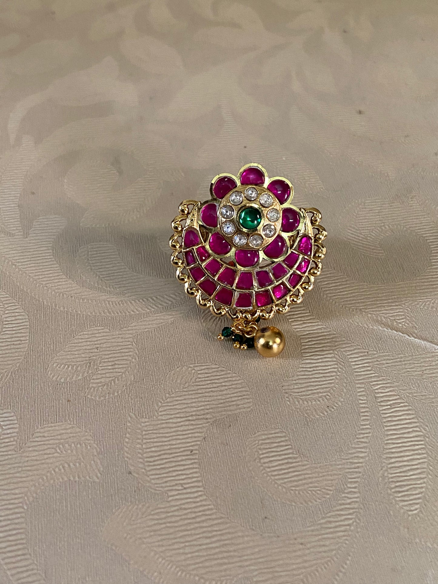 Jadau Kundan Finger Ring | Traditional Finger Ring