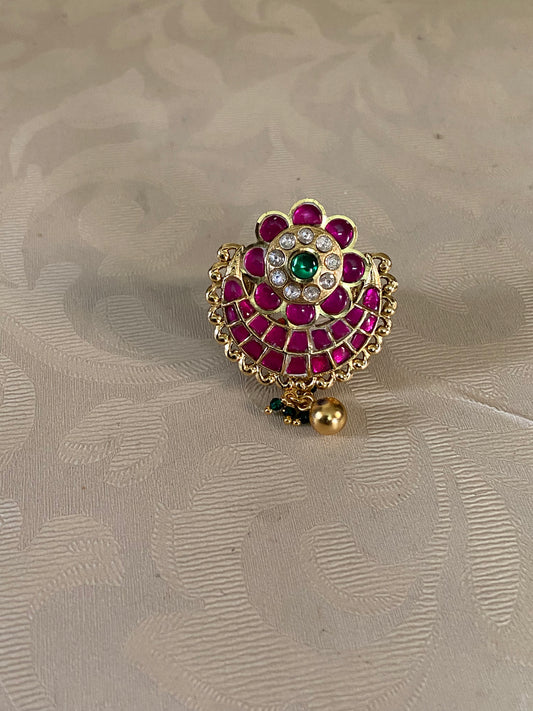 Jadau Kundan Finger Ring | Traditional Finger Ring