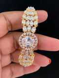 CZ 2Tone Bracelet | Openable Bracelet | Indian Jewelry | Gift Idea