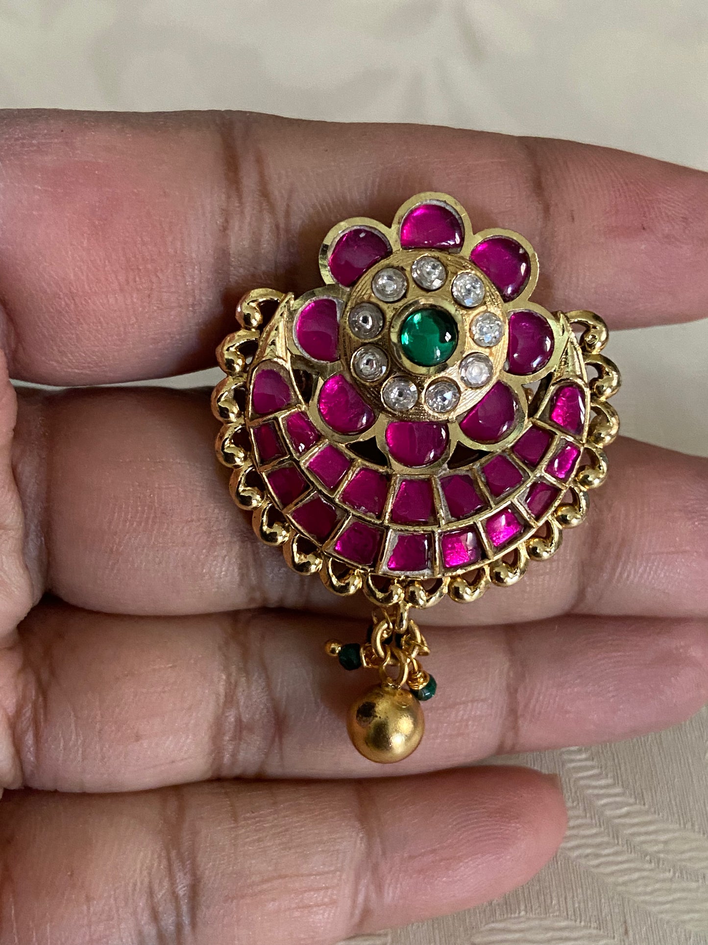 Jadau Kundan Finger Ring | Traditional Finger Ring