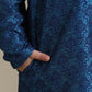 Boys Blue Embroidered Kurta Set