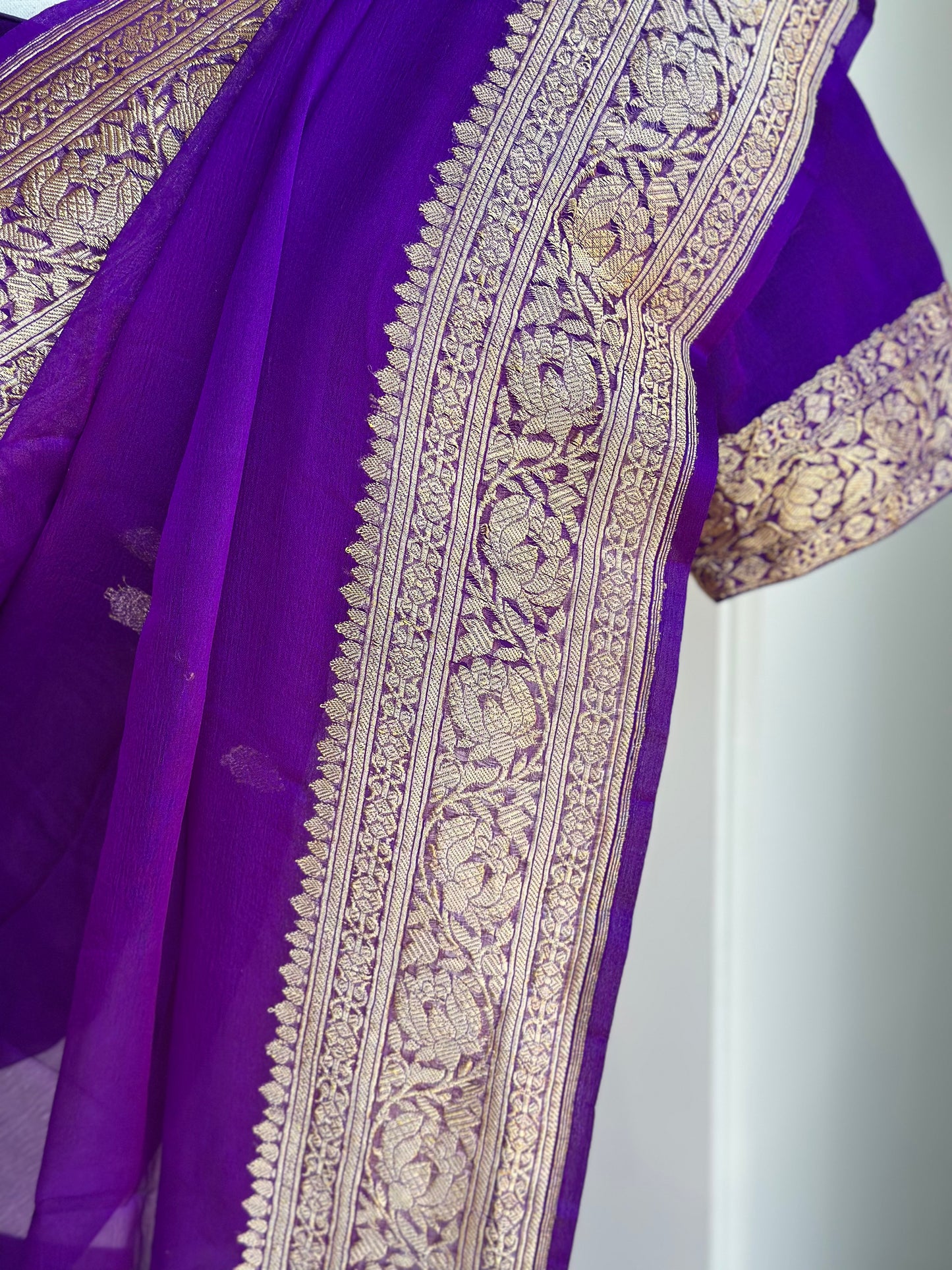 Pure Georgette Saree | Banarasi Saree | Sarees in USA