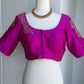 Pure Raw Silk  Embroidery Blouse | Saree Blouses in USA