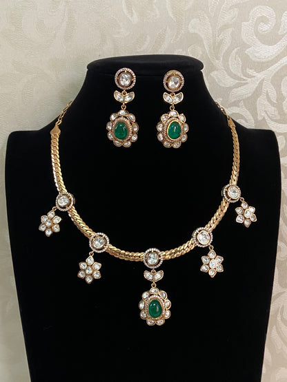 Antique Polki Kundan Necklace