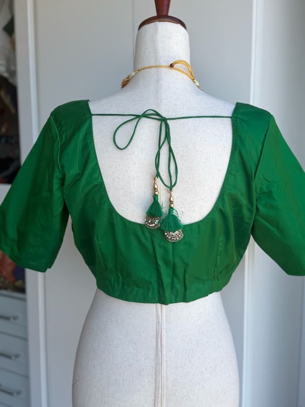 Cotton Silk Blouse | Saree Readymade Blouses in USA