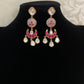 Semi Precious  Kundan Earrings