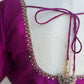 Raw Silk Embroidery Blouse | Saree Blouses in USA