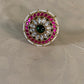 Ahmadabadi Jadau Kundan Finger Ring | Adjustable Finger Ring