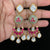 Semi Precious  Kundan Earrings