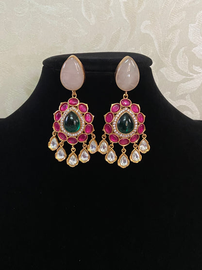 Fusion earrings | Indian jewelry in USA