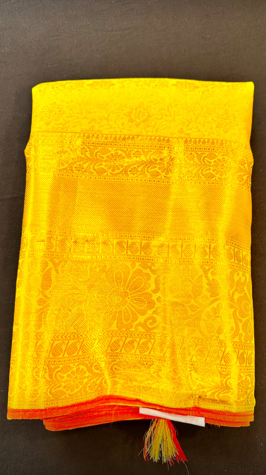 Pure Kanjivaram Pattu Saree /Indian Traditional Saree /Bridal Saree