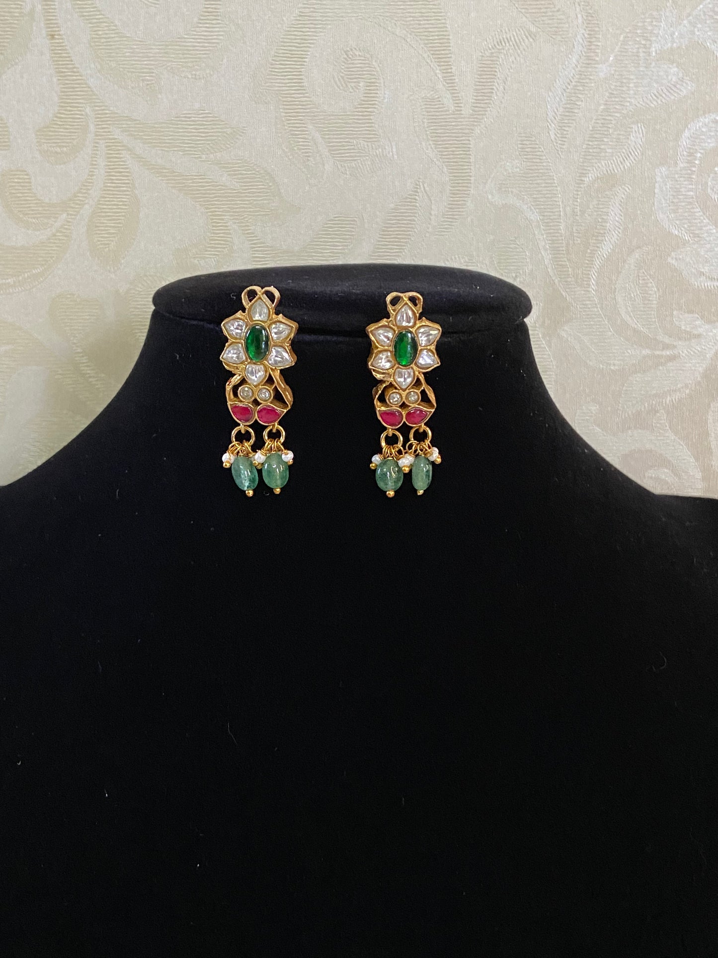 Antique Kundan Earrings | Indian Jewelry In USA