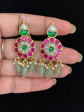 Jadau Kundan Earrings | Traditional Kundan Earrings