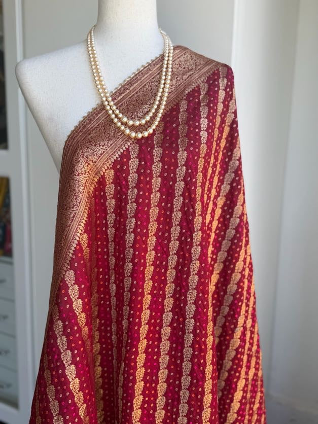 Dola Silk Banaras Dupattas | Party Wear Dupatta