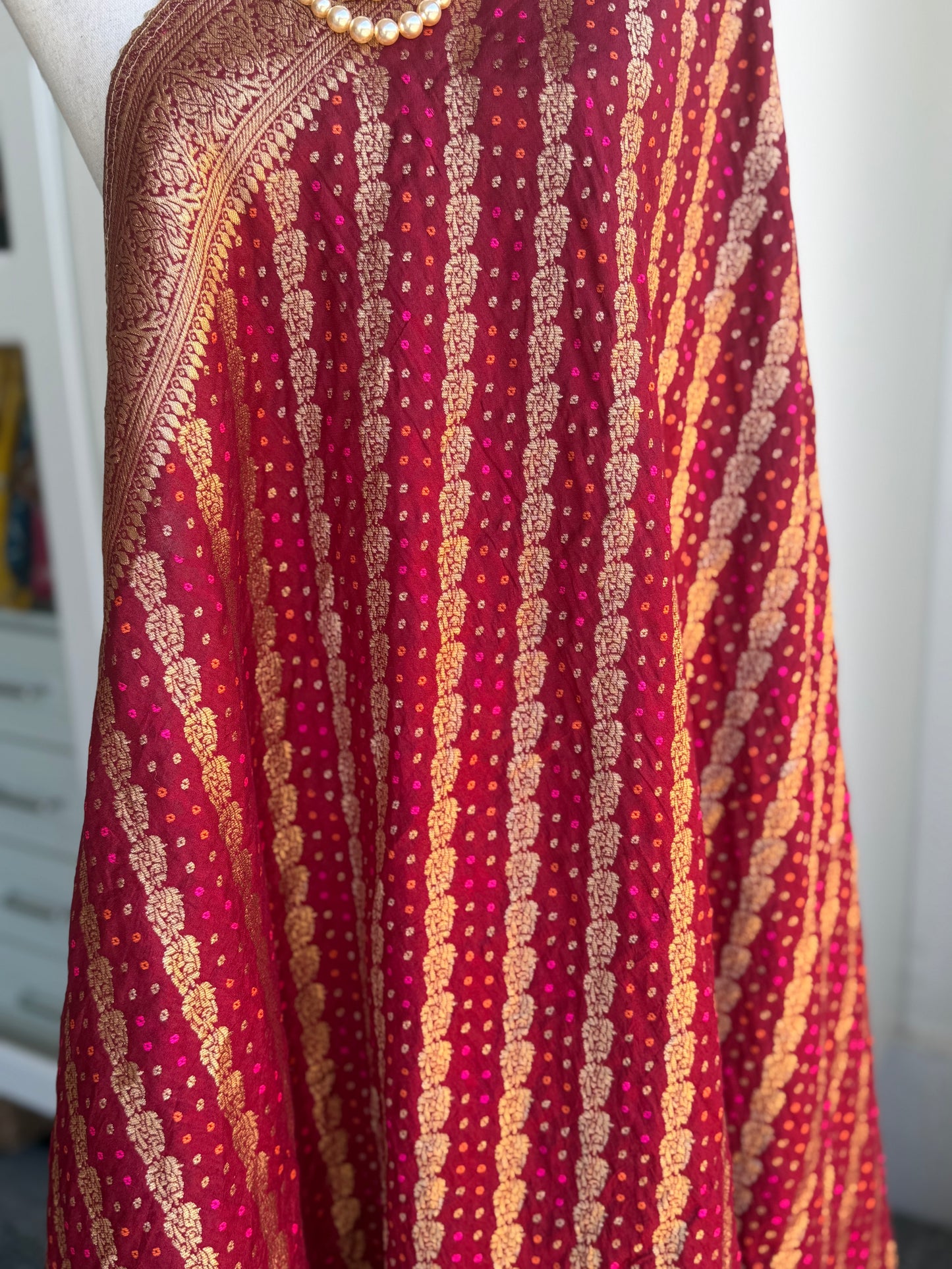 Dola Silk Banaras Dupattas | Party Wear Dupatta