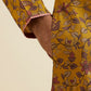 Mustard Yellow Printed Kurta