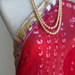 Gotta Patti Border Bandhini Silk Dupatta | Party Wear Dupatta