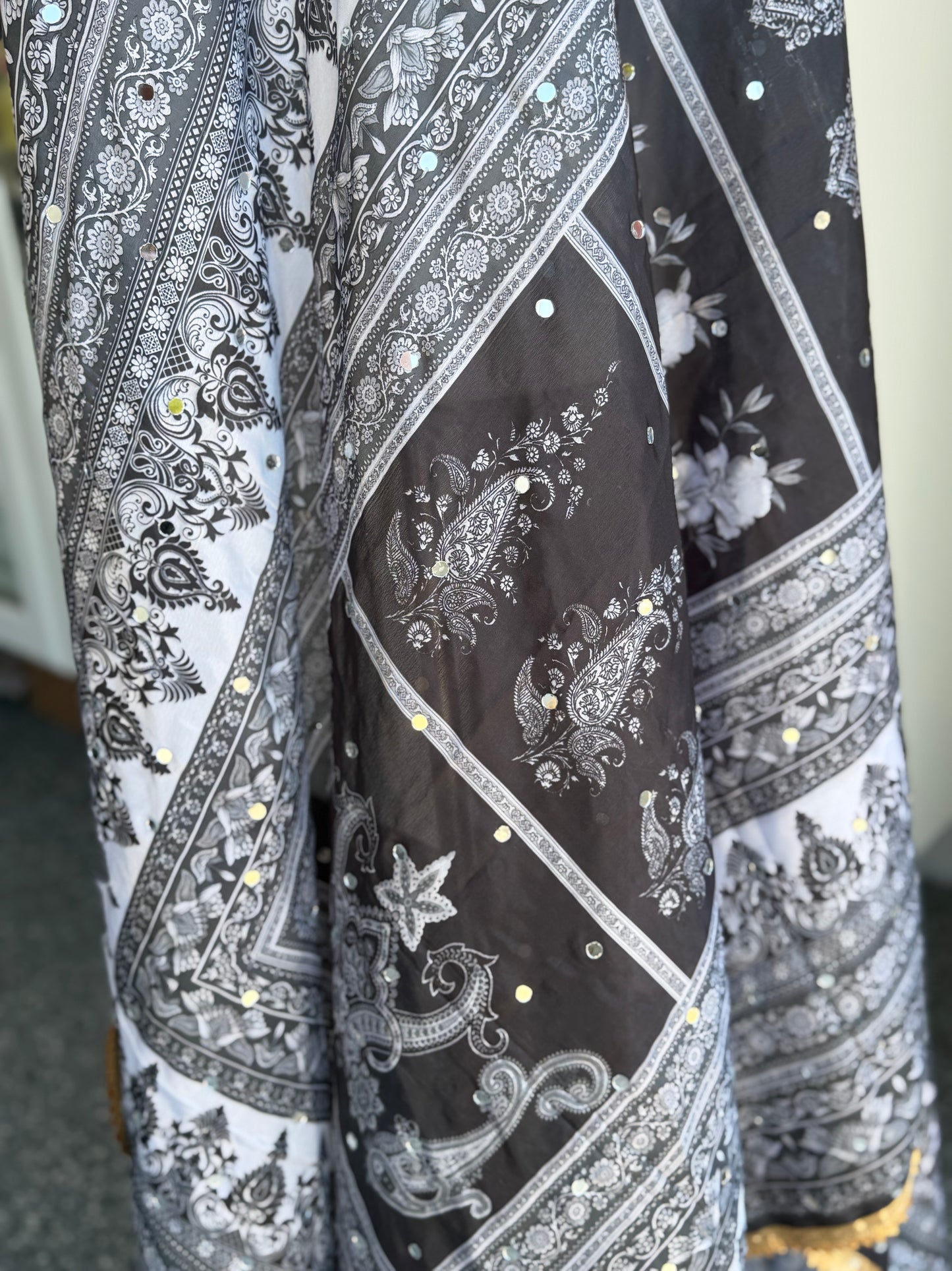 Mirror Work Dupatta |   Party wear Dupatta