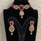 Kundan & AD Choker With Earring | Indian Necklace