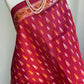 Art Silk Red Dupatta |  Party wear Dupatta