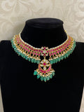 Jadau Kundan Choker  | Traditional Necklace