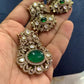 Antiquity Green Pendant & Earrings