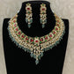 Ahmadabadi Kundan Necklace | Jadau Kundan Necklace Set  | Traditional Bridal Necklace