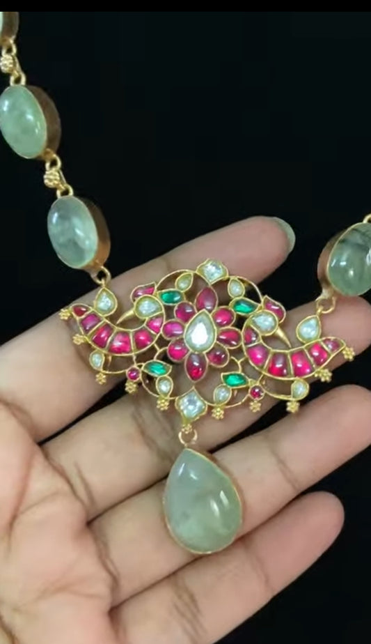 Jadau Fusion Necklace | Latest Indian jewelry