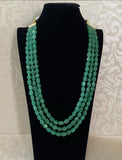 Gem grade onyx beads necklace | Indian jewelry in USA