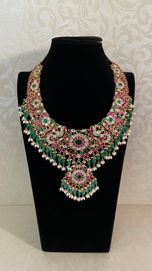 Jadau Kundan Necklace  | Indian Bridal Jewelry