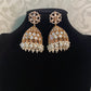 AD Polki Jumki Earrings | Indian Jumki