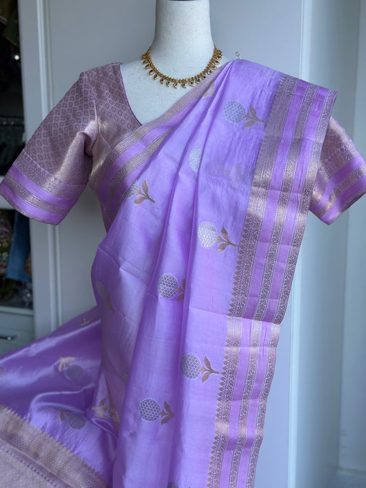 Pure Raw Mango Saree | Silk Mark Certified Saree