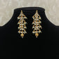 Ahmadabadi Kundan Pearl Earrings | Indian Earrings |  Ahmadabadi Kundan jewelry