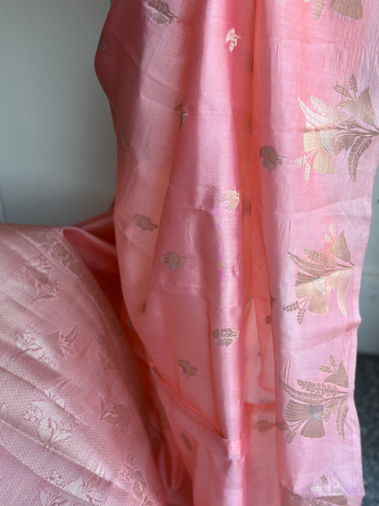 Pure Raw Mango Saree | Traditional Saree| Partywear Saree