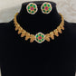 Jadau Antique Necklace With Studs | Indian Jewelry In USA