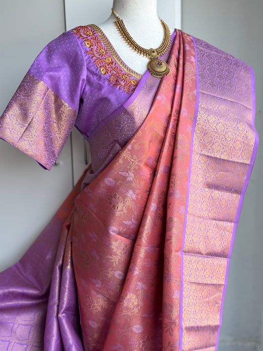 Kanjivaram Silk Saree | Pattu Saree | Partywear Saree